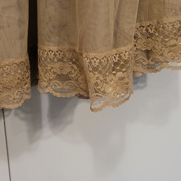 Free People Mesh Overlay Skirt (M) - Picture 4 of 7